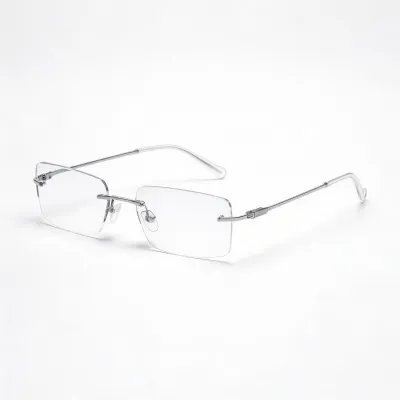 mens rimless glasses